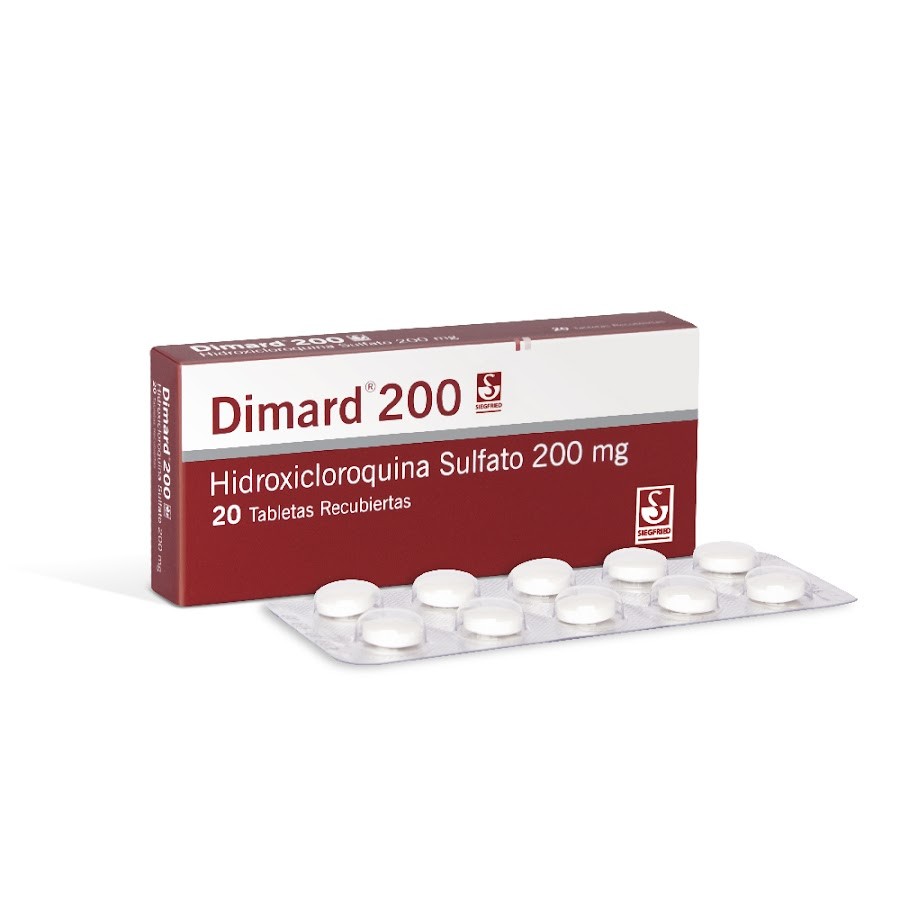 Dimard 200Mg Tableta Caja x20Tab. Siegfried Hidroxicloroquina Sulfato