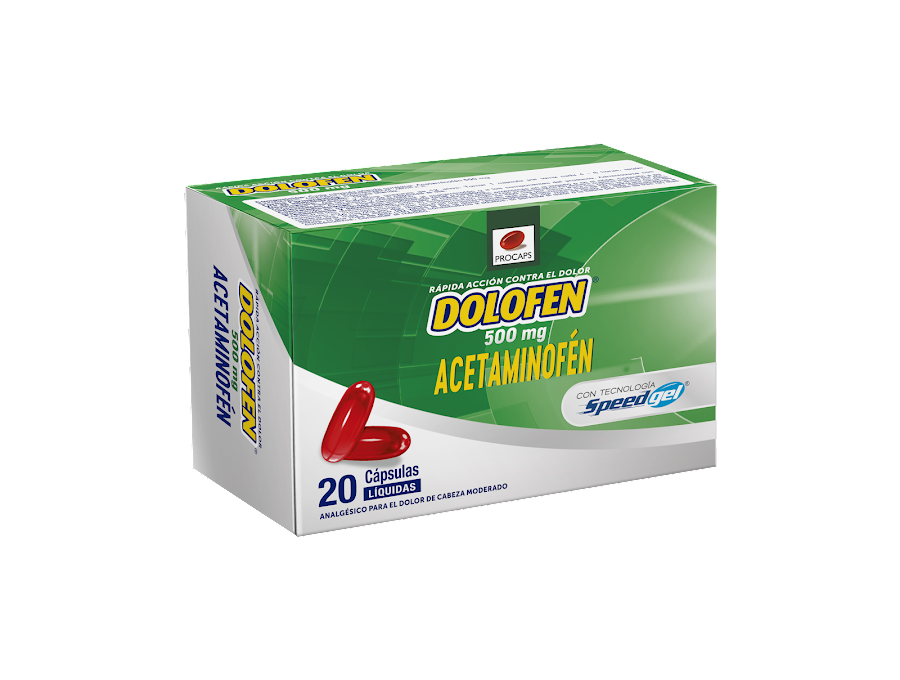 Dolofen 500mg Procaps Caja x20 caps
