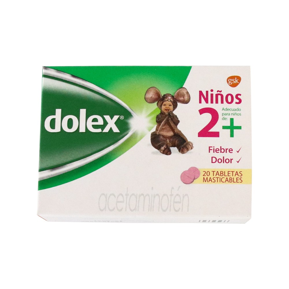 DOLEX NIÑO  x 20U