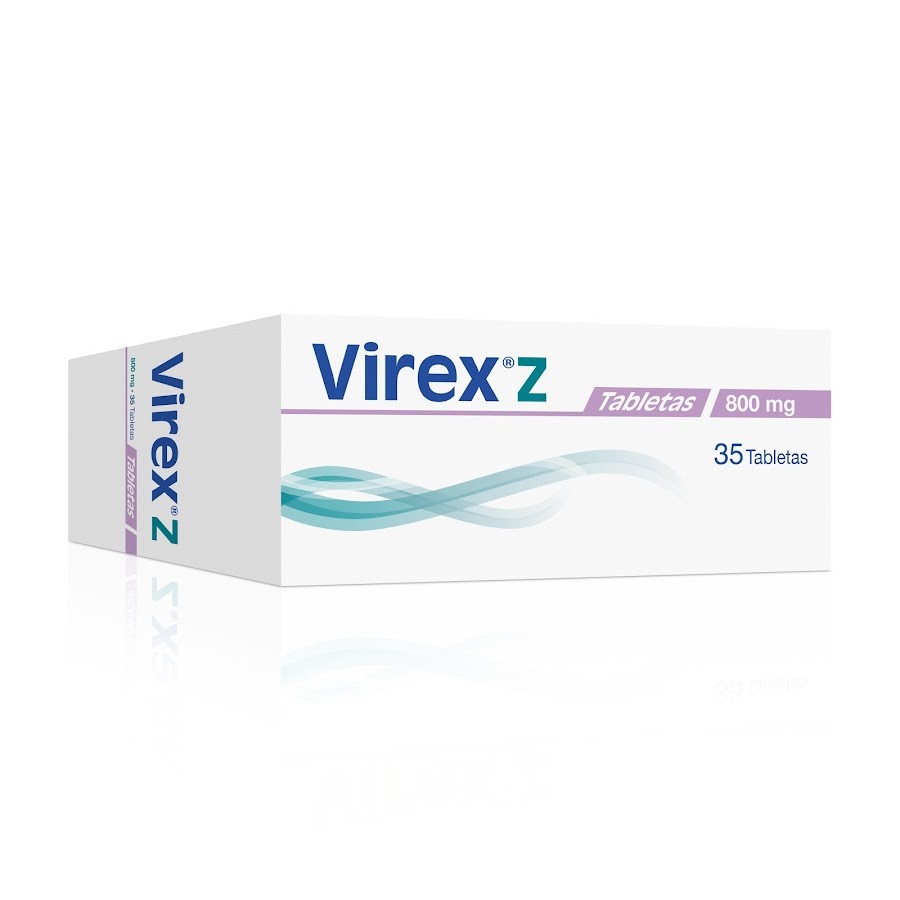 Virex Z 800Mg Tabletas Caja x35Tab. Aciclovir