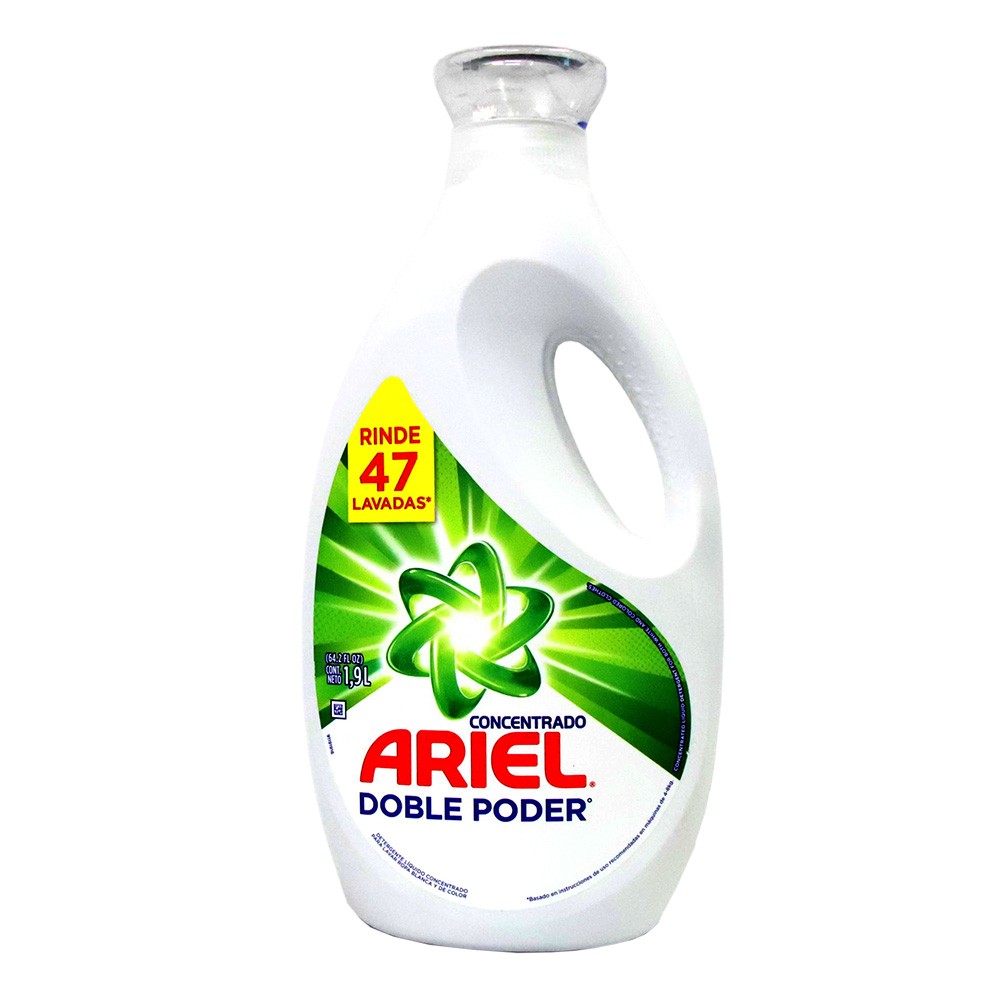 DETERGENTE LIQUIDO CONCENTR ARIEL*1900ML