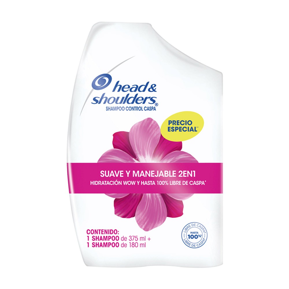 OF SHAMPOO H&S SUAVEY MAN*375 ML+180 ML