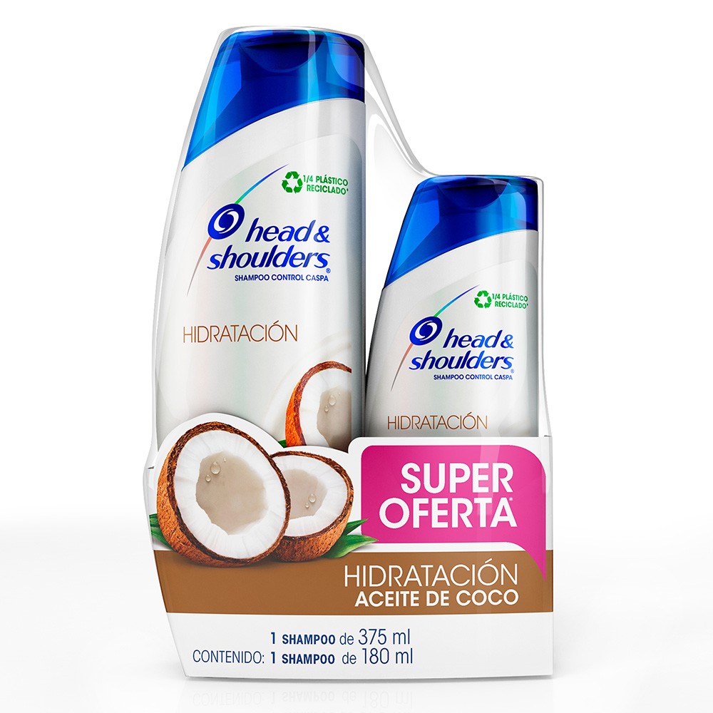SHAMPOO COCO H&S *375ML+*180ML