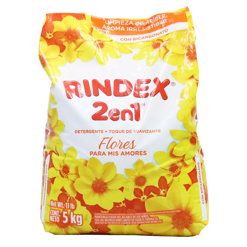 DETERGENTE PWD FLORES RINDEX*5000GR