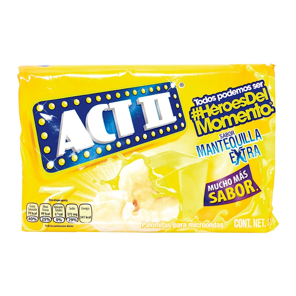 CRISPETA EXT MANTEQUILLA OPT ACT II*80GR