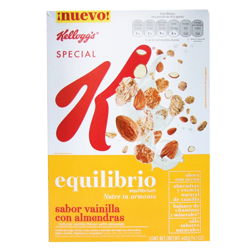 CEREAL SPECIAL VAINILLA KELLOGS x 400GR