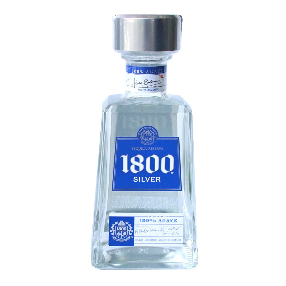 TEQUILA RESERVA 1800 SILVER x 750ML