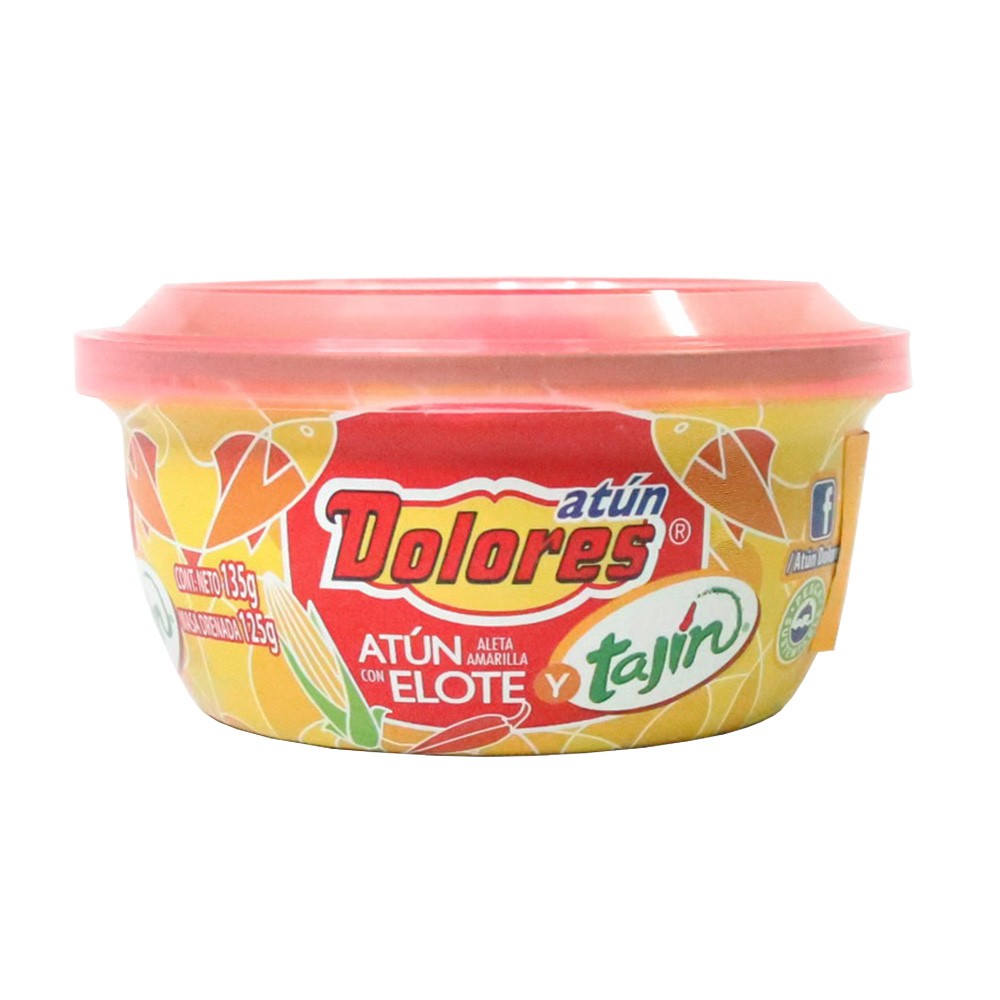 ATUN DOLORES CON TAJIN*135GR