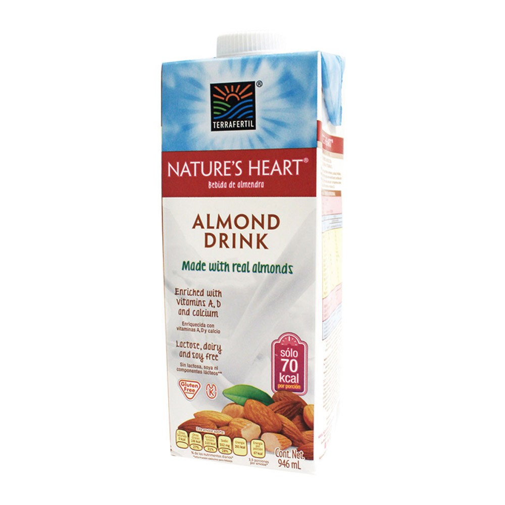BEBIDA ALMENDRA NATURE´S HEART  x 946ML