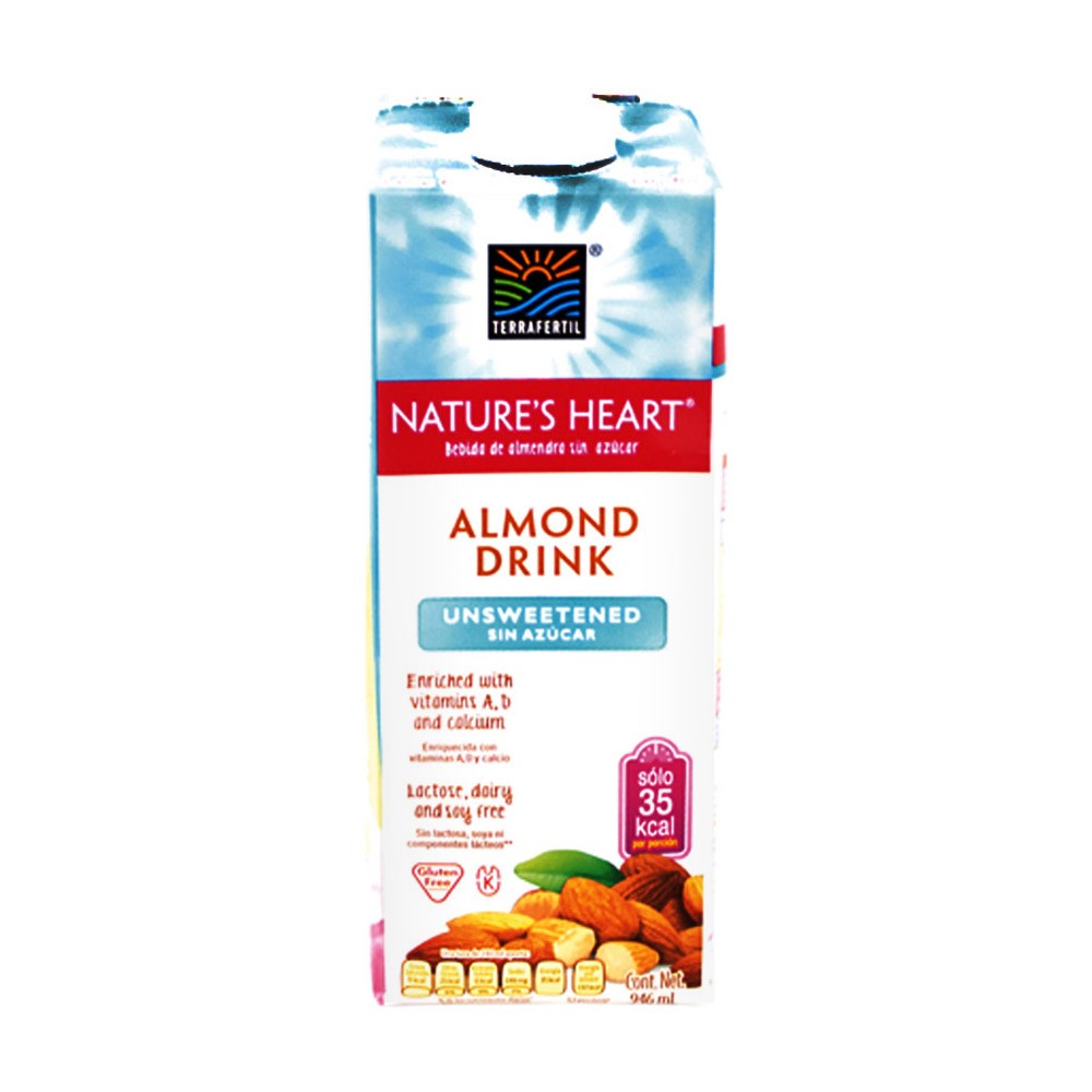 BEBIDA DE ALMENDRA NATURE´S HEART *946ML
