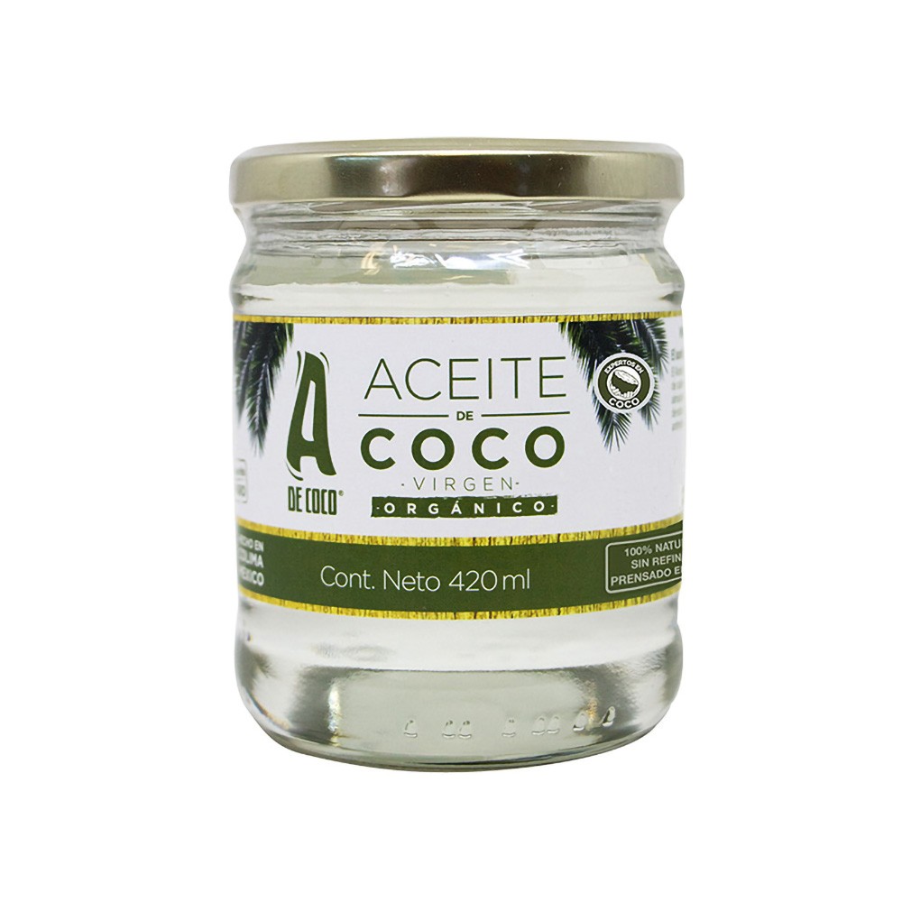 ACEITE COCO EXTRA VIRGEN ORGANICO*420ML