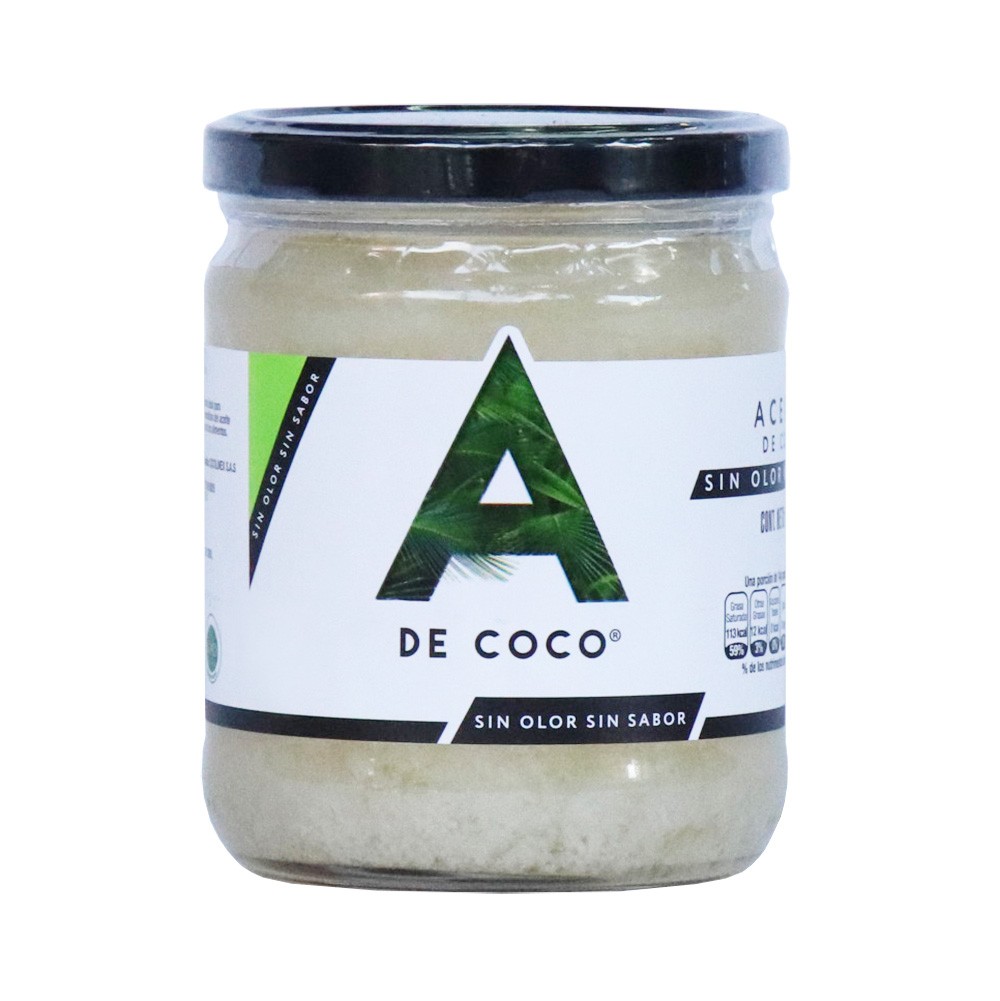ACEITE COCO SIN OLOR A DE COCO*420ML