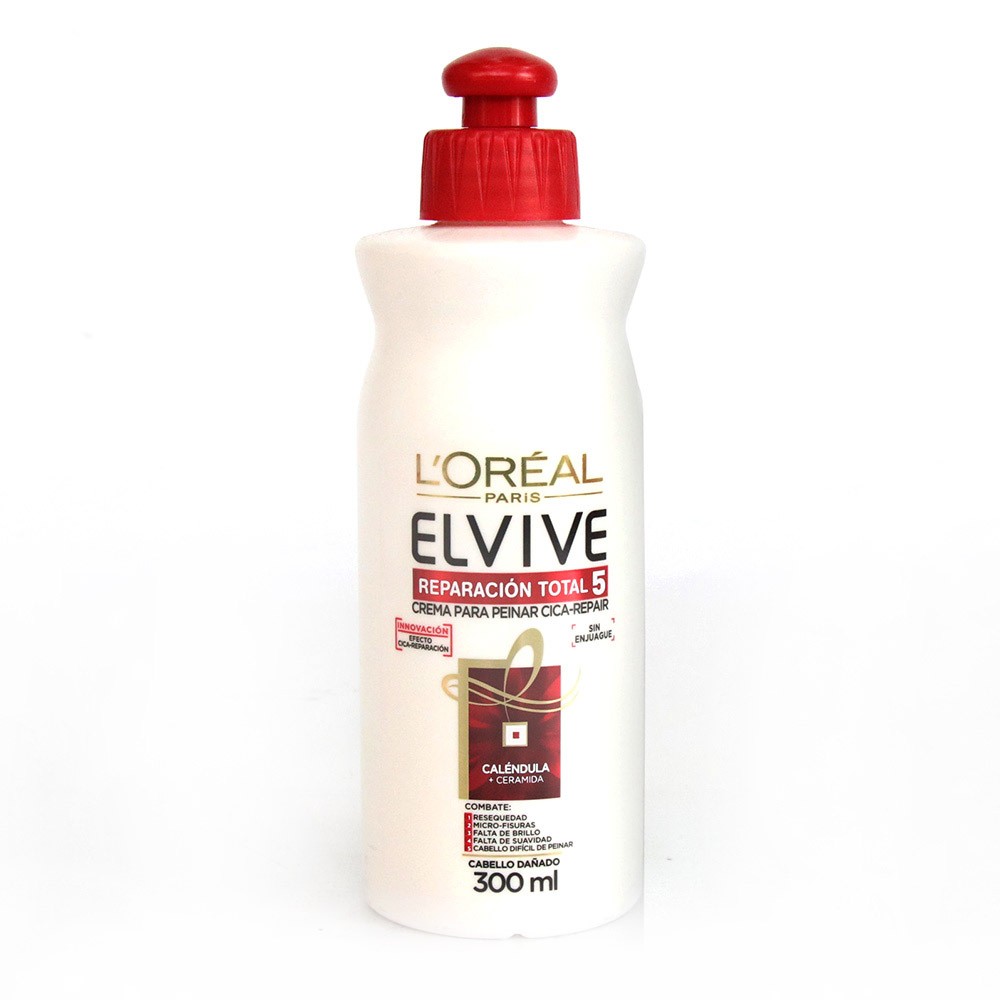 CREMA PEINAR  ELVIVE RE TOTAL  x 300 ML