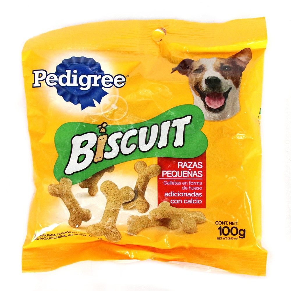 PEDIGREE BISCUIT R/PEQUEÑA*100 GR
