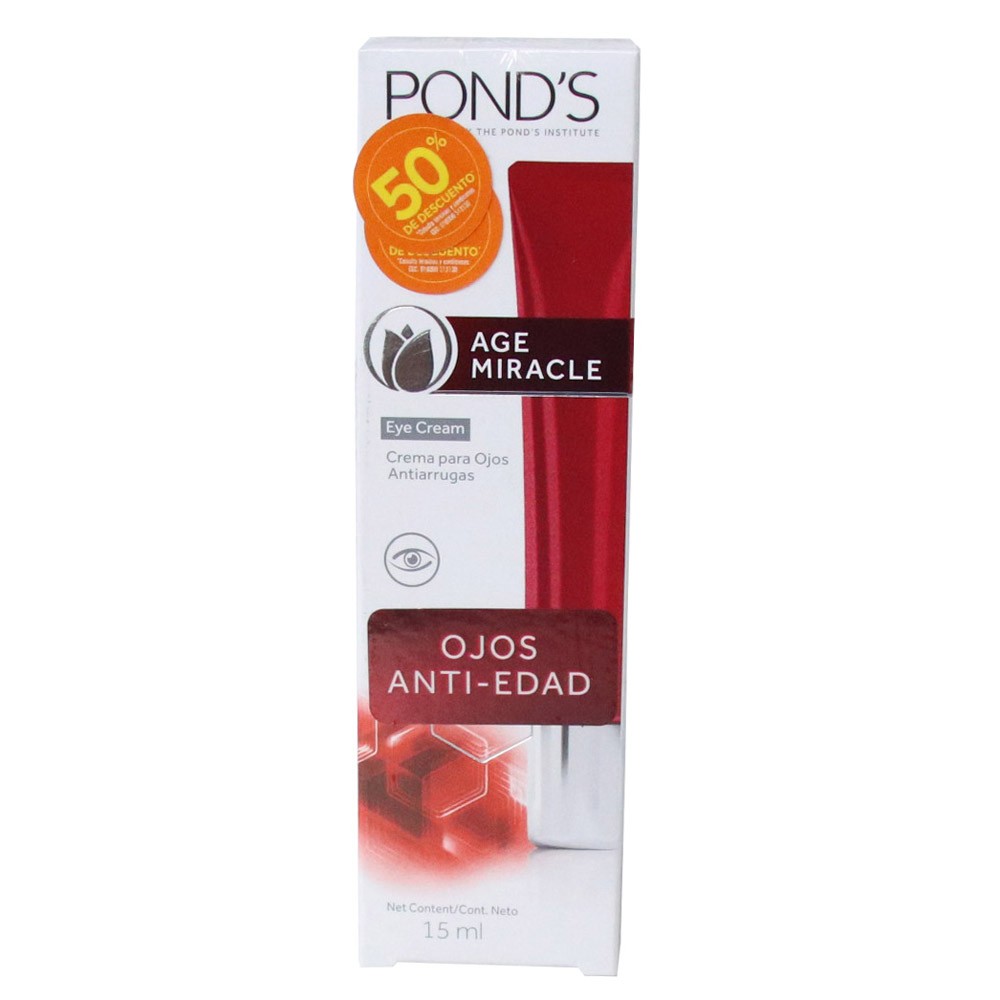 CREMA PONDS AGE MIRACLE EYE CREAM *15ML