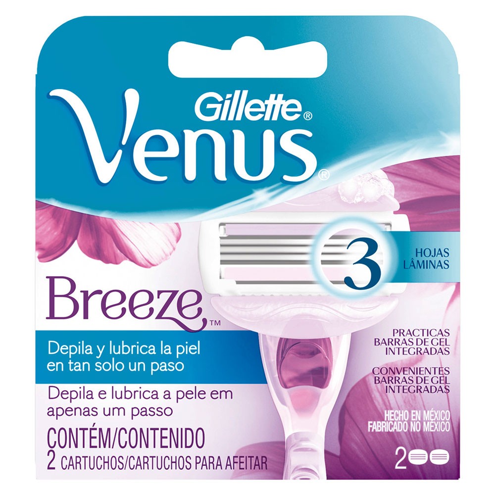 MAQUINA VENUS BREEZE REPUESTO X2