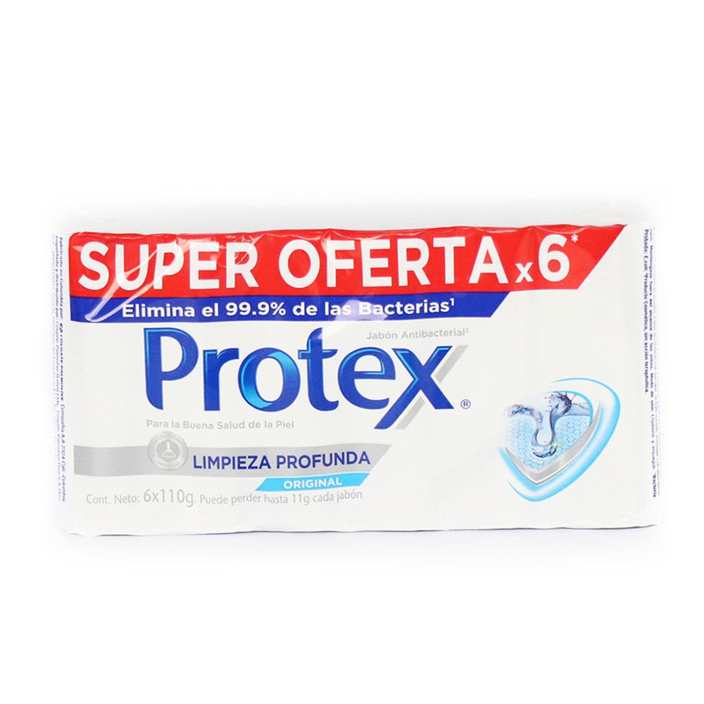 JABON PROTEX LIMPIEZA PROFUNDA X6UND*110