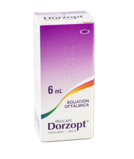Dorzopt Solución Oftálmica Frasco x6Ml. Procaps Dorzolamina Timolol