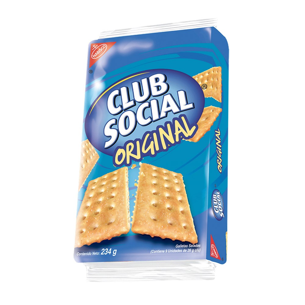 GALLETAS CLUB SOCIAL  x  234GR