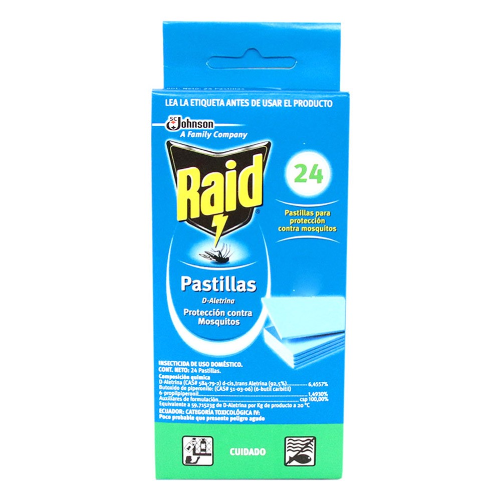 RAID PASTILLAS RPTO   x 24U