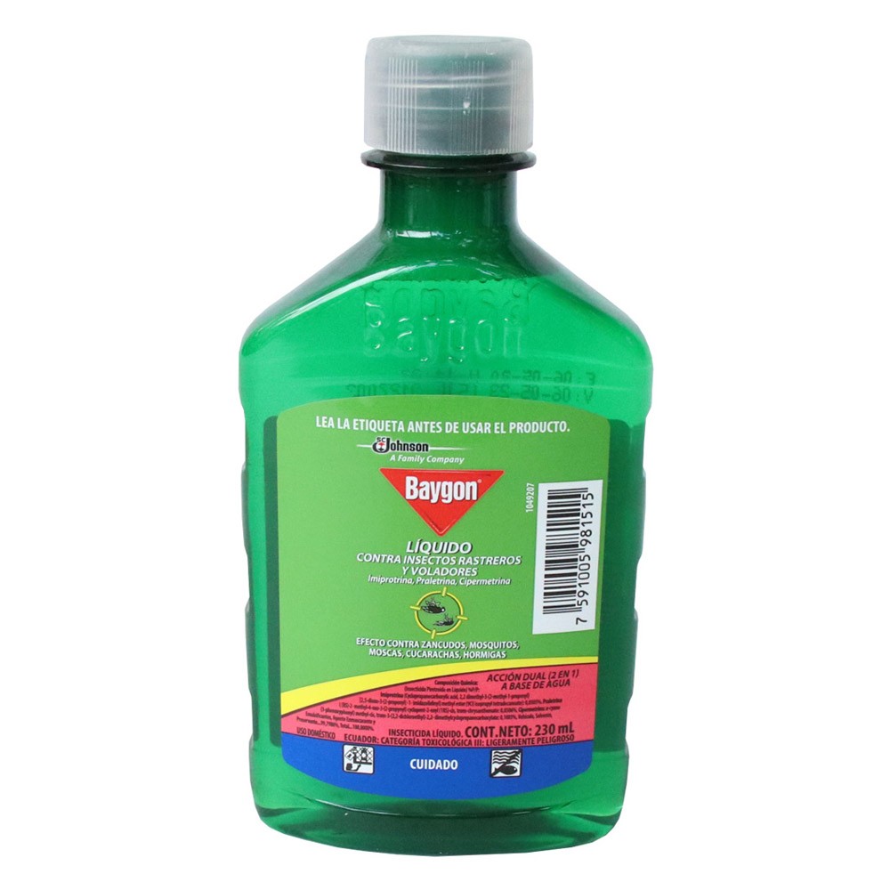 BAYGON LIQUIDO MULTIPROPOSITO  x 230ML