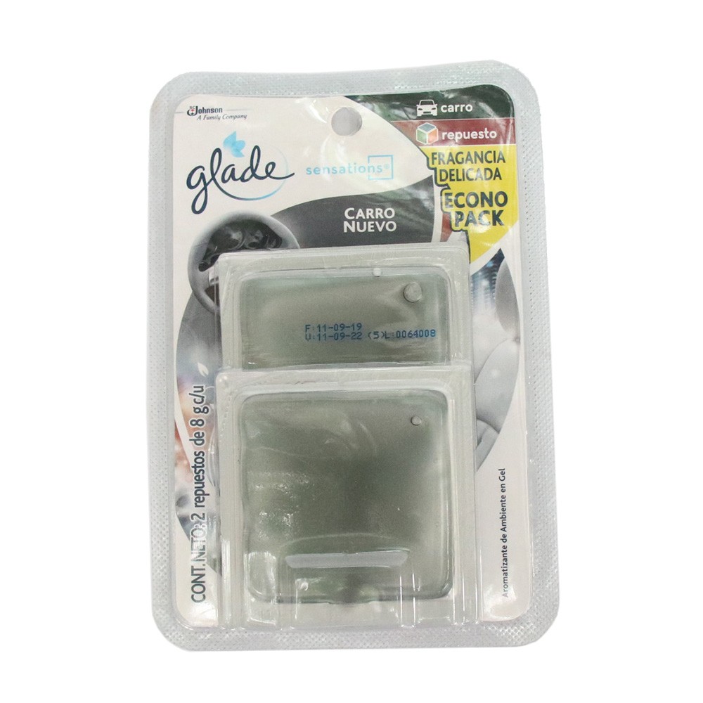 GLADE SENSATIONS CARRO  x 16GR