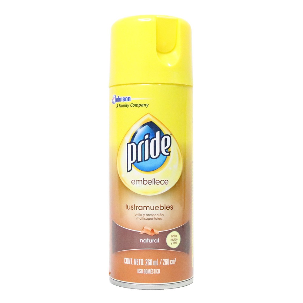 LIMPIADOR PRIDE NATU AERO  x 260ML