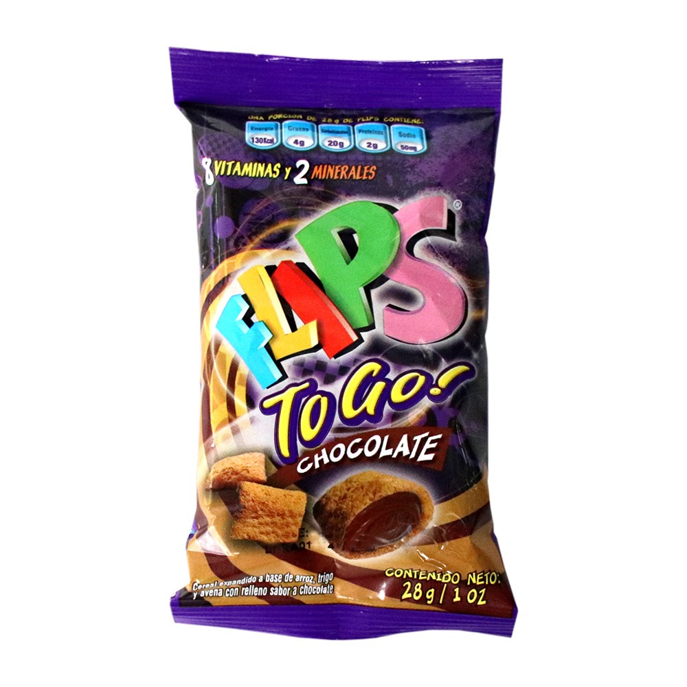 FLIPS CHOCOLATE  x  28 GR