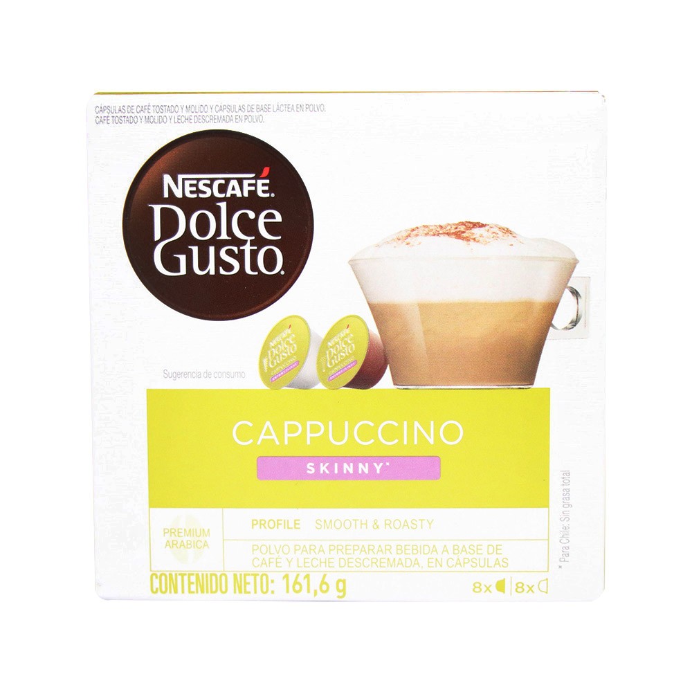 NESCAFE DOLCE GUSTO+SKINY CAPP x 161.6GR