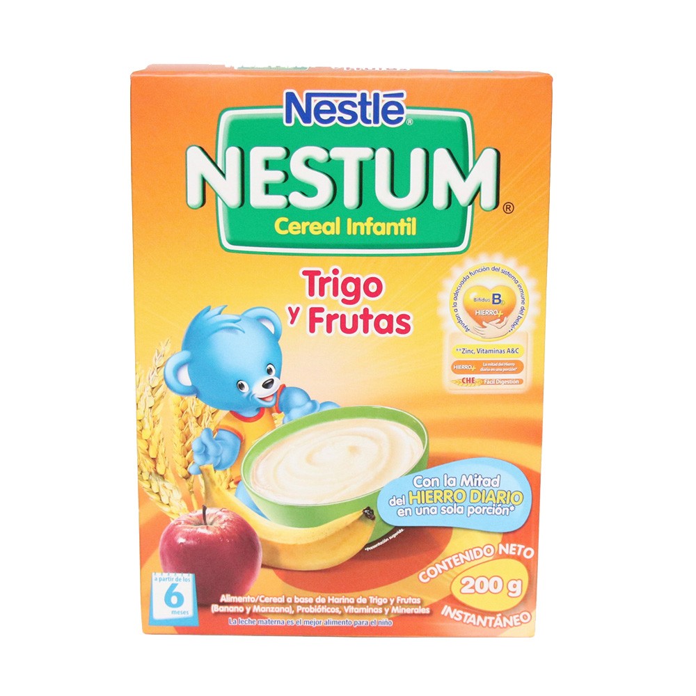 NESTUM TRIGO FRUTAS  x 200GR