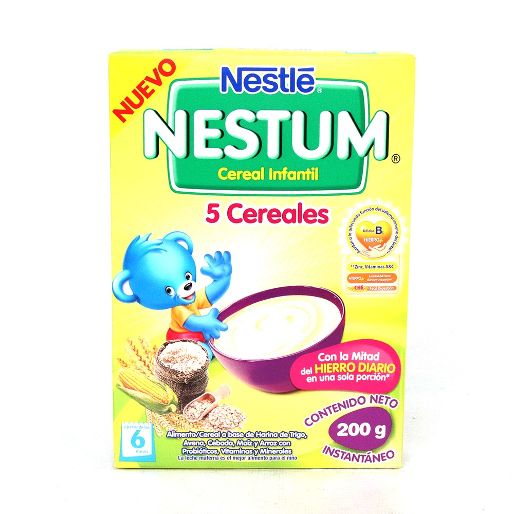 NESTUM 5 CEREALES  x  200GR