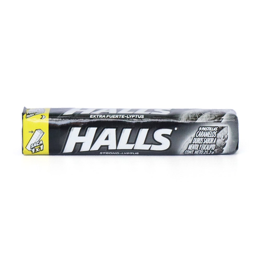 HALLS BARRA EXTRASTRONG 9S  x 25GR