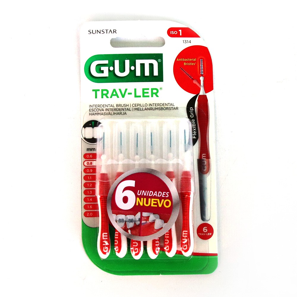 INTERDENTAL FINO CILINDRICO 0.8MM X 6