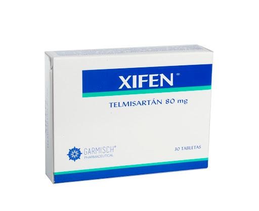 XIFEN 80MG TABLETAS CAJA X 30 TABLETAS GARMISCH TELMISARTAN