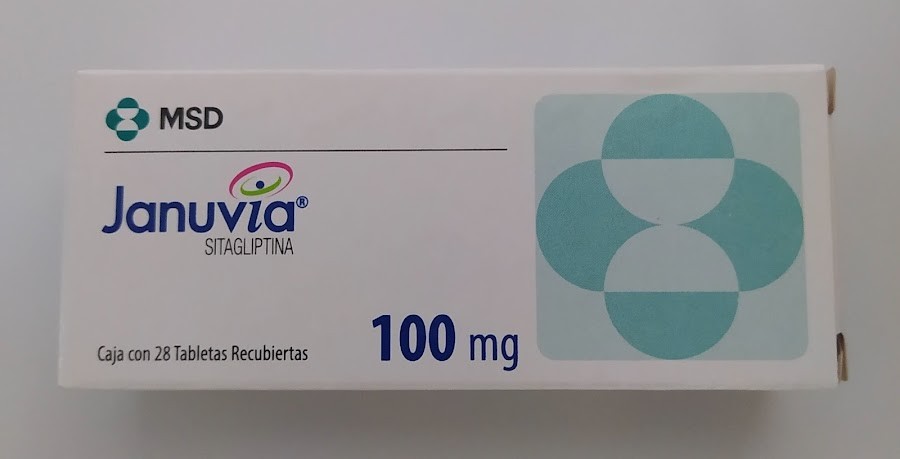 JANUVIA 100MG TABLETAS CS X 28 TAB MSD SITAGLIPTINA
