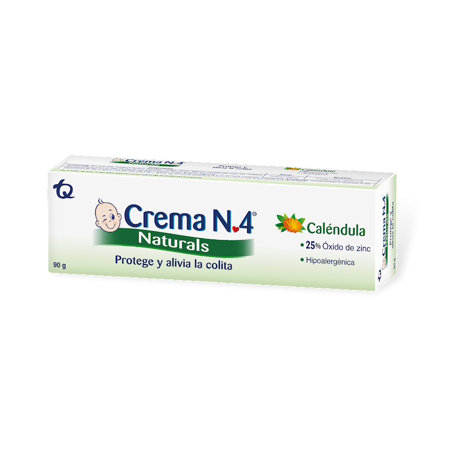 Crema Anti Pañalitis CREMA N4 Natural Tubo x90g