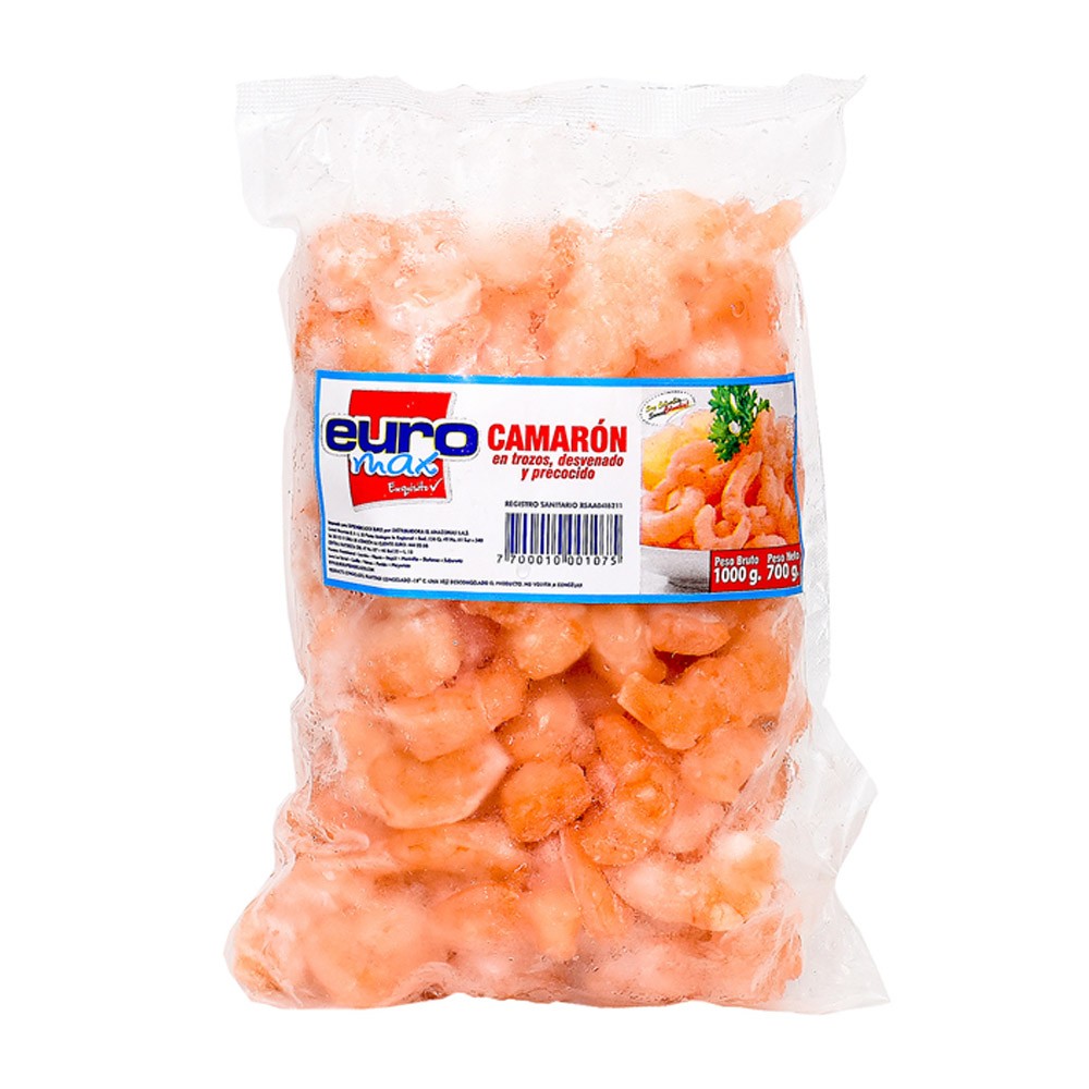 CAMARON EN TROZOS DESVENADO EURO *700GR