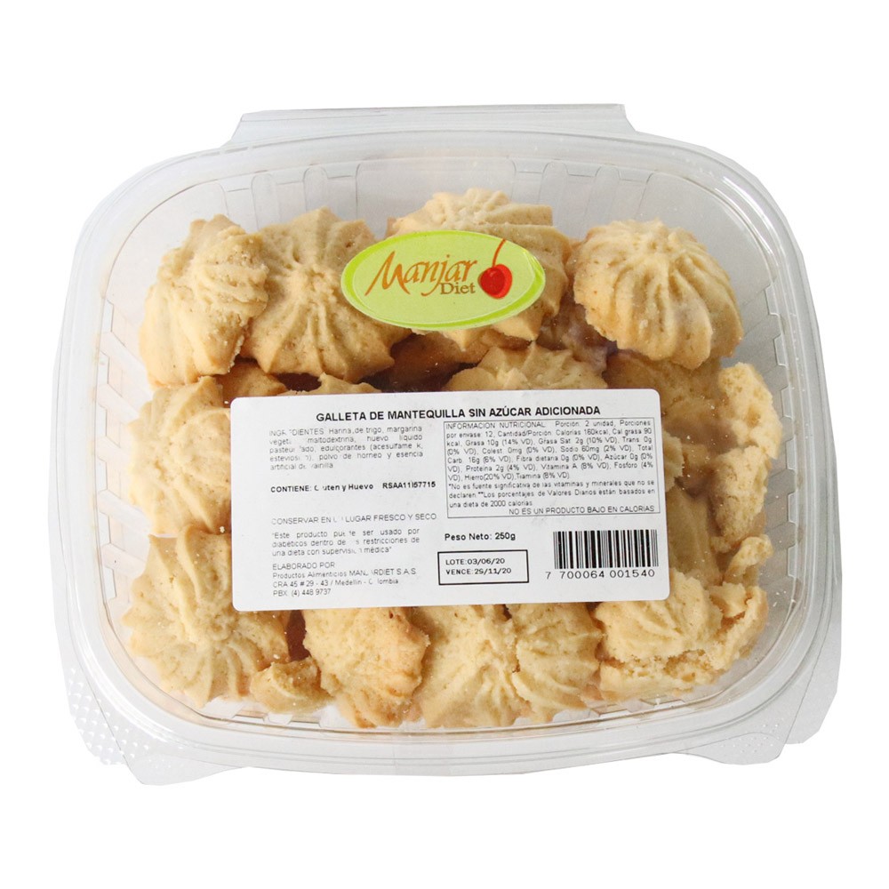 GALLETA ROSITA MANTEQUILLA CAJA x 210GR