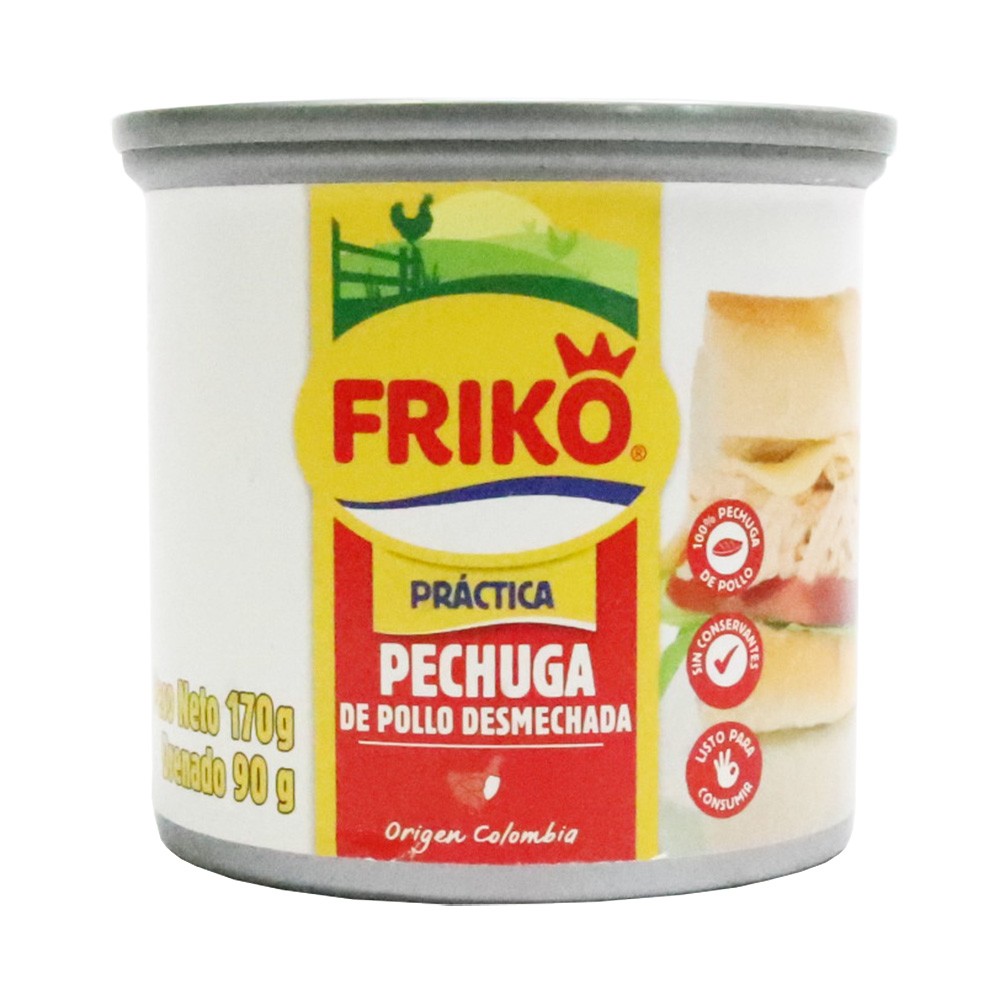 PECHUGA DESMECHADA ENLATADA FRIKO*170GR
