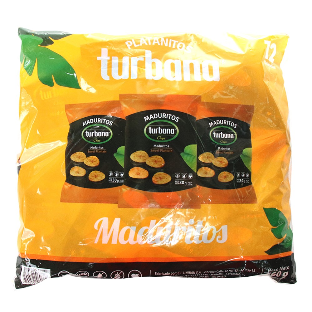 MADURITOS TURBANA 12U x 30GR