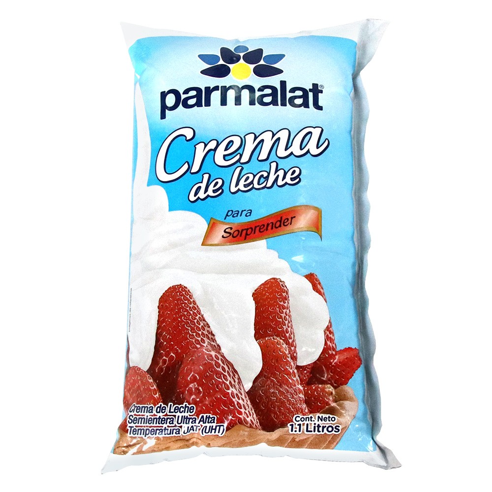 CREMA LECHE BOLSA  PARMALAT  x 1100 ML