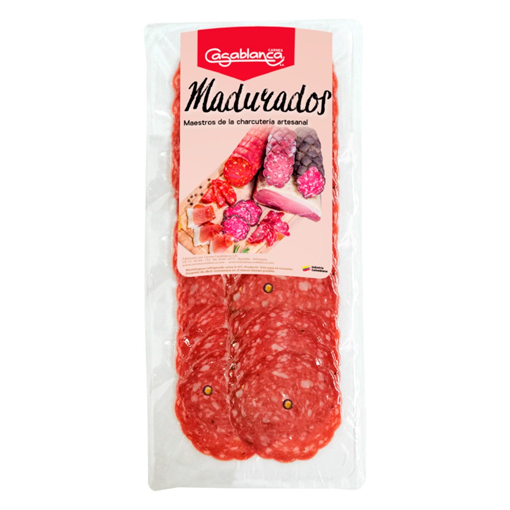 SALAMI MILANO/PIMIENTA *80GR CASABLANCA