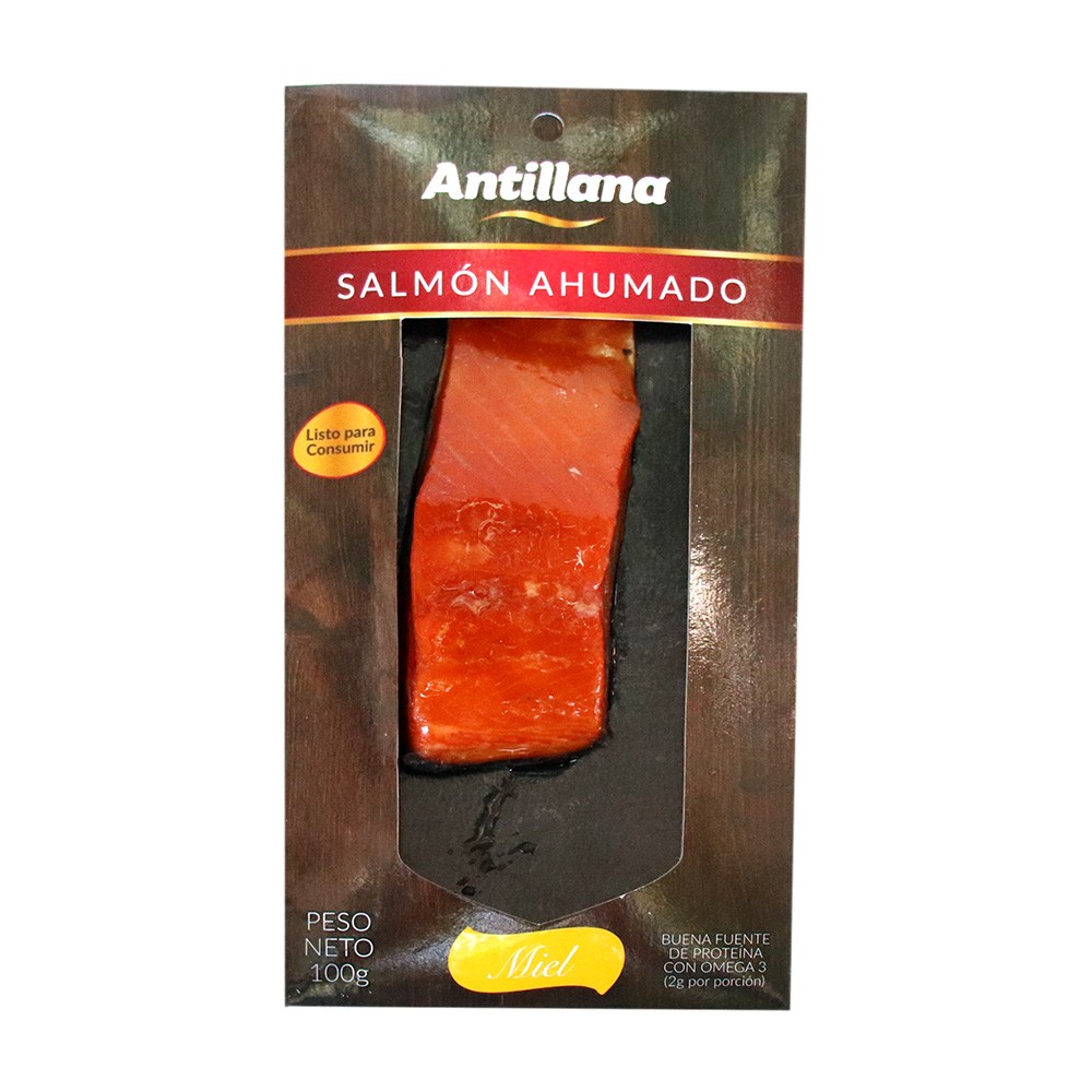 SALMON AHU CON MIEL ANTILLANA * 100 GR