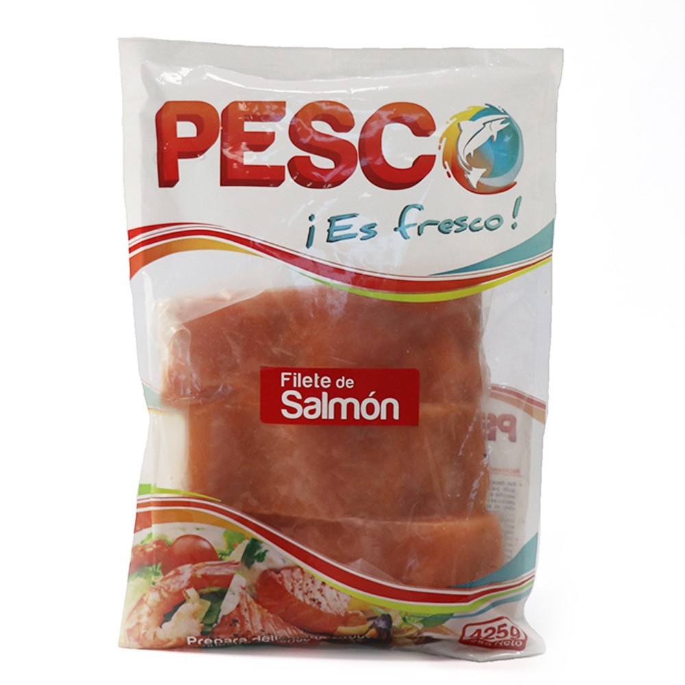 FILETE DE SALMON PESCO  x 425 GR