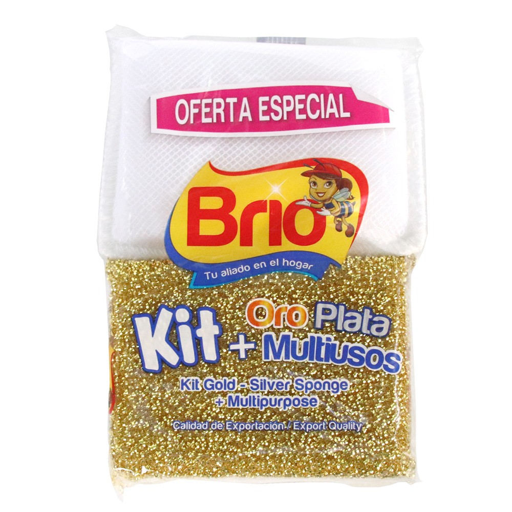 KIT ORO PLATA MULTIUSO BRIO