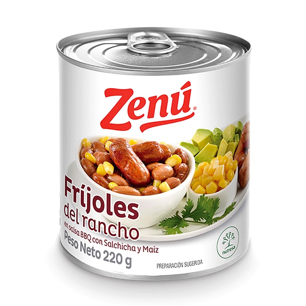 FRIJOLES DEL RANCHO ZENU  x 220GR