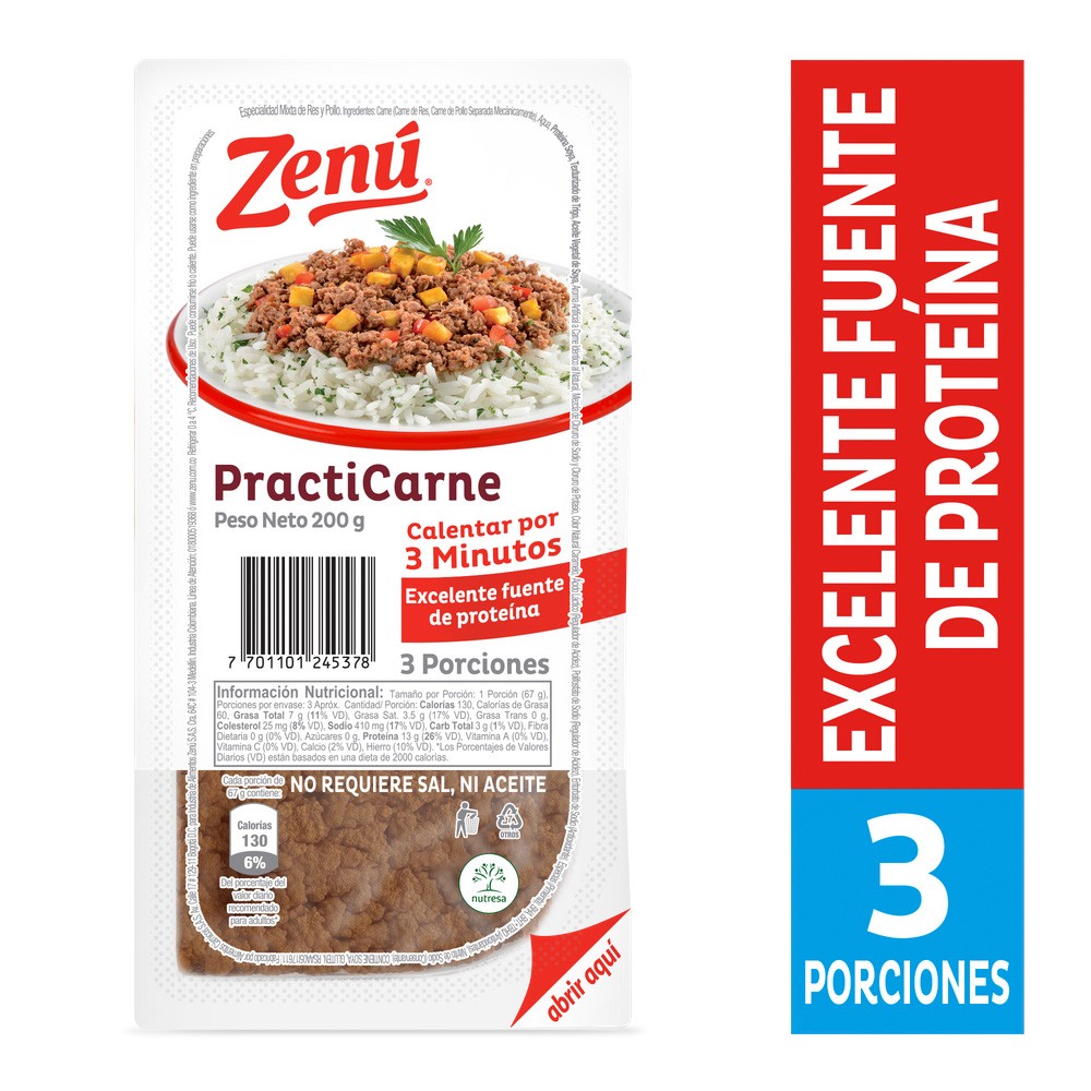 PRACTICARNE ZENU x 200GRS