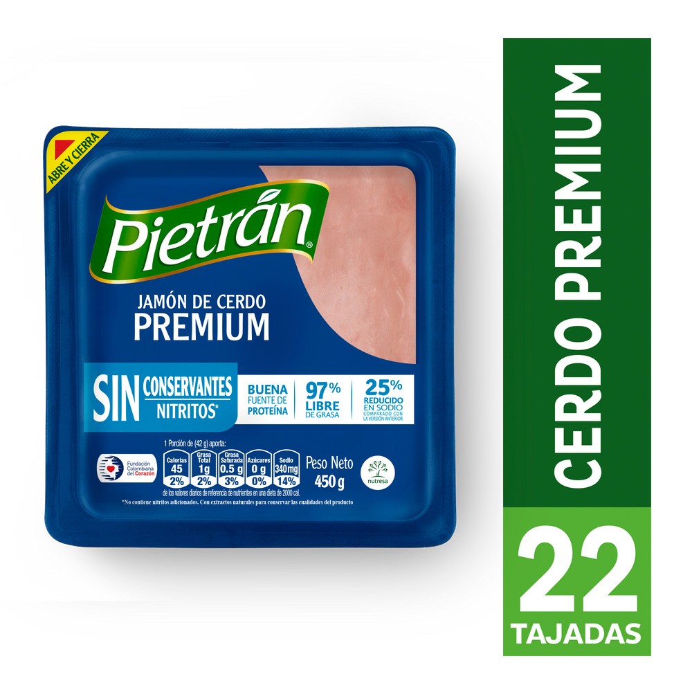 JAMON PREMIUM PIETRAN*450GR