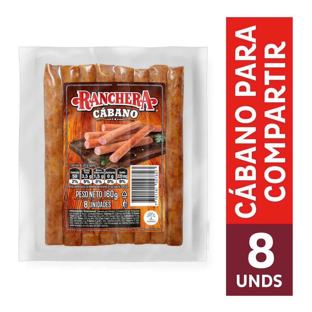 CABANO RANCHERA X 160 GRS