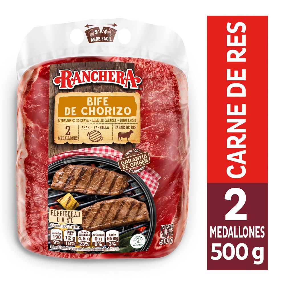 BIFE DE CHORIZO RANCHERA*500GR